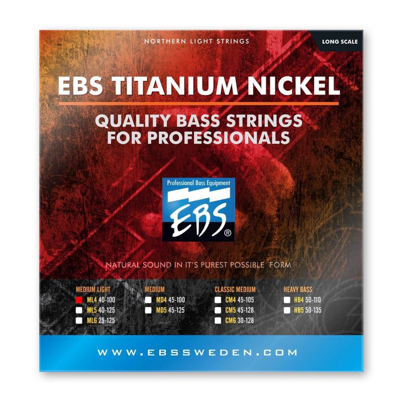 EBS UN-ML4 EBS - struny do gitary basowej